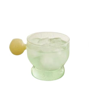 Minimalist Glass Cup with Cute Round Handle