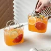 INS Minimalist High-Appearance Fresh Glass Juice Cup Creative High-End Delicate Large Capacity Glass Mug